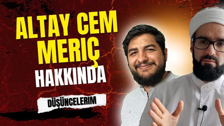Altay Cem Meriç hakkında uyarı